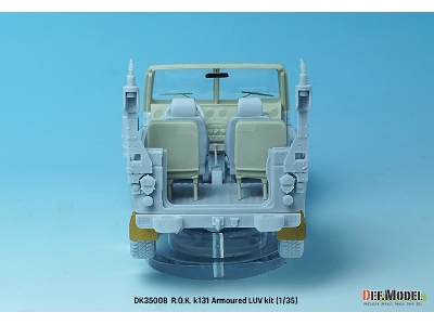 R.O.K K131 1/4t Armoured Utility Truck (Full Resin Kit) - image 6