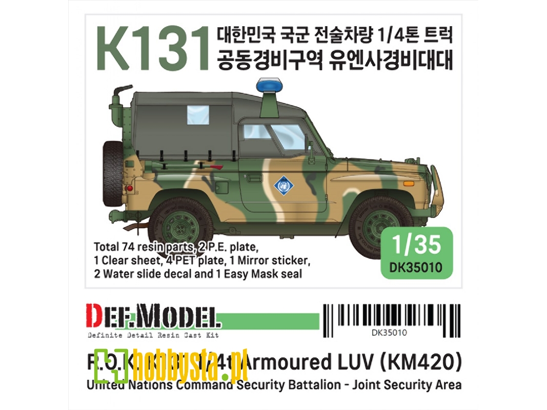 R.O.K K131a Uncsb - Jsa 1/4t Utility Truck (Full Resin Kit) - image 1