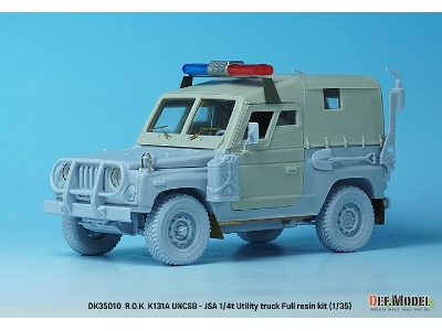 R.O.K K131a Uncsb - Jsa 1/4t Utility Truck (Full Resin Kit) - image 3