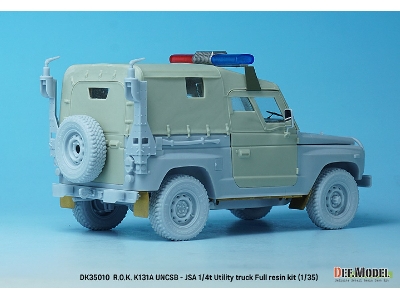 R.O.K K131a Uncsb - Jsa 1/4t Utility Truck (Full Resin Kit) - image 4