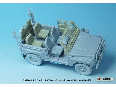 R.O.K K131a Uncsb - Jsa 1/4t Utility Truck (Full Resin Kit) - image 5