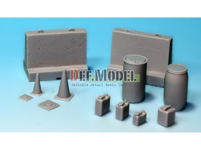 Us Jersey Barrier Set (Small Type) - image 1