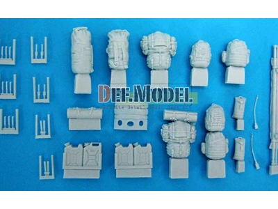 M1151 Hmmwv Stowage & Mt Tire Set (For Academy 1/35) - image 2