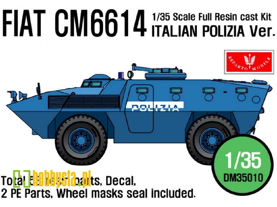 Fiat Cm6614 Lav 'polizia' (Full Kit) - image 1
