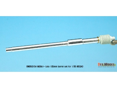 M68a1 105mm Metal Barrel Late Type(For 1/35 M60a3) - image 4