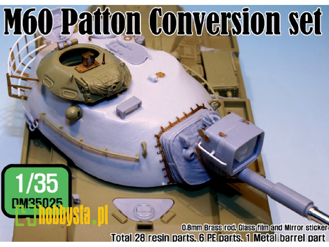 M60 Patton Conv. Set (For 1/35 M60a1/3)(Not Include Track) - image 1