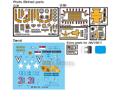 M60 Patton Conv. Set (For 1/35 M60a1/3)(Not Include Track) - image 3