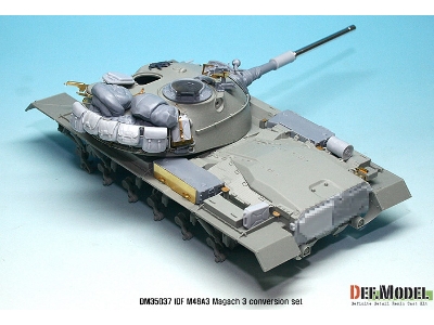 Idf Magach 3 105mm Conversion Set (For Dragon 1/35 M48a3) - image 8