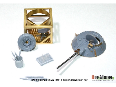 Technical Pick Up /W Bmp Turret Conversion Set (For Meng Vs004.005 1/35) - image 3