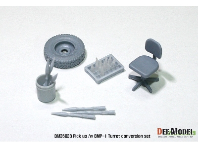 Technical Pick Up /W Bmp Turret Conversion Set (For Meng Vs004.005 1/35) - image 4