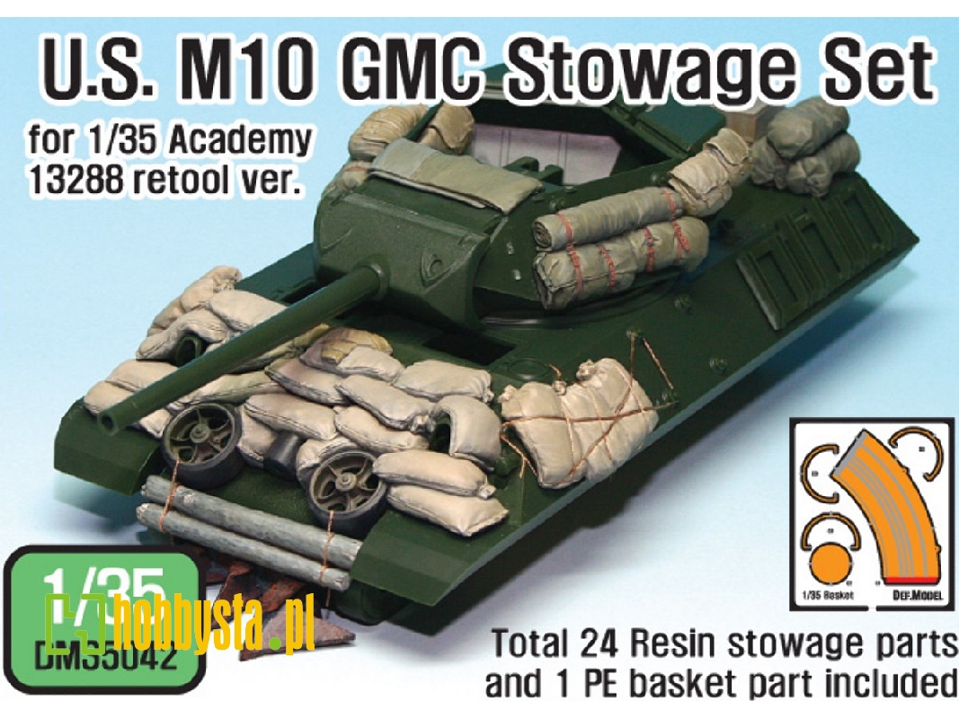 Us M10 Stowage Set ( For 1/35 Academy 13288 Retool Ver.) - image 1