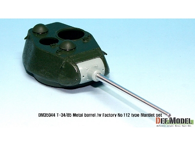 T-34/85 Metal Barrel/Mantlet Set (For Academy 1/35) - image 3