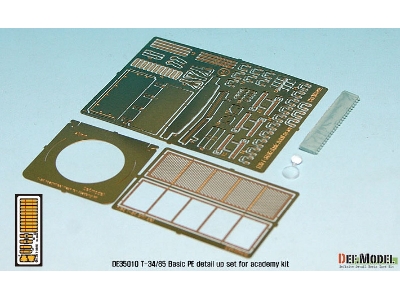 T-34/85 Factory No.112 Detail Up Set (For Academy 1/35) - image 3