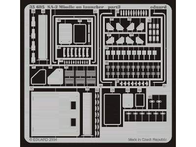 SA-2 Missile on launcher 1/35 - Trumpeter - image 3