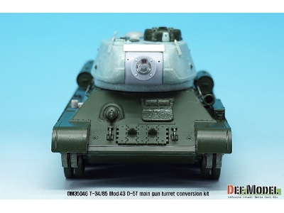 T-34/85 D-5t Turret Conversion Set - Early (For Academy T-34/85 Factory No.112 Ver. 1/35) - image 7