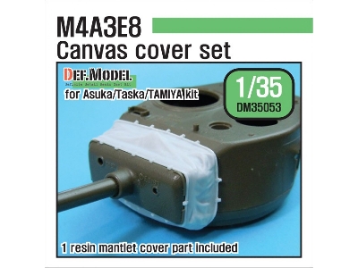 Us M4 Sherman 76(W) Turret Canvas Cover Set (Asuka) - image 1