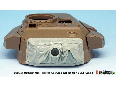 Centurion Mk.5/1 Mantlet W/Canvas Cover Set (For Afv Club 1/35) - image 3