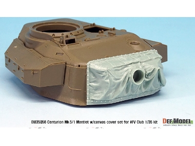Centurion Mk.5/1 Mantlet W/Canvas Cover Set (For Afv Club 1/35) - image 4