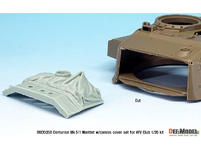 Centurion Mk.5/1 Mantlet W/Canvas Cover Set (For Afv Club 1/35) - image 6