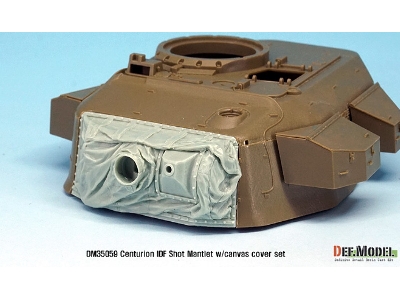 Centurion Idf Shot Mantlet W/Canvas Cover Set (For Afv Club 1/35) - image 5