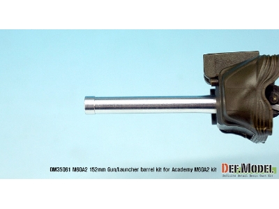 Us M60a2 M162 Metal Gun Barrel 1 (For Academy 1/35) - image 4