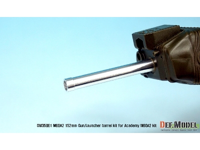 Us M60a2 M162 Metal Gun Barrel 1 (For Academy 1/35) - image 5