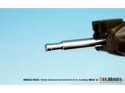 Us M60a2 M162 Metal Gun Barrel 2 (For Academy 1/35) - image 4