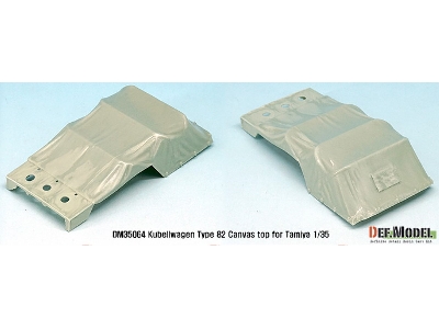 Kubelwagen Type 82 Canvas Top (For Tamiya 1/35) - image 2