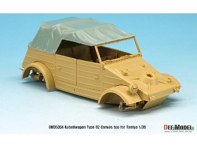 Kubelwagen Type 82 Canvas Top (For Tamiya 1/35) - image 4