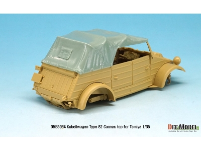 Kubelwagen Type 82 Canvas Top (For Tamiya 1/35) - image 5