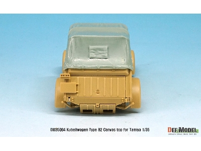 Kubelwagen Type 82 Canvas Top (For Tamiya 1/35) - image 6