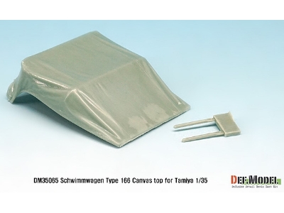 Schwimmwagen Type 166 Canvas Top (For Tamiya 1/35) - image 2