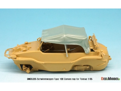 Schwimmwagen Type 166 Canvas Top (For Tamiya 1/35) - image 5