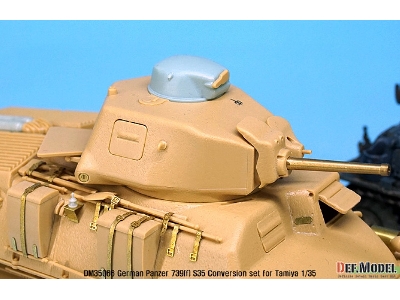 German Panzer 739(F) S35 Conversion Set (For Tamiya 1/35) - image 6