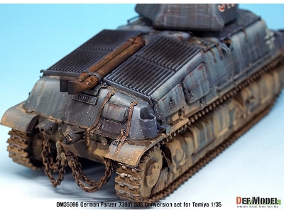 German Panzer 739(F) S35 Conversion Set (For Tamiya 1/35) - image 9