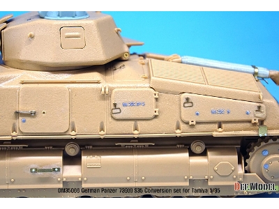 German Panzer 739(F) S35 Conversion Set (For Tamiya 1/35) - image 10