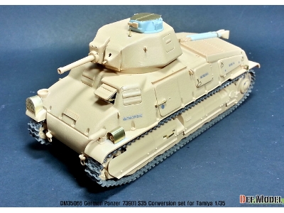 German Panzer 739(F) S35 Conversion Set (For Tamiya 1/35) - image 13