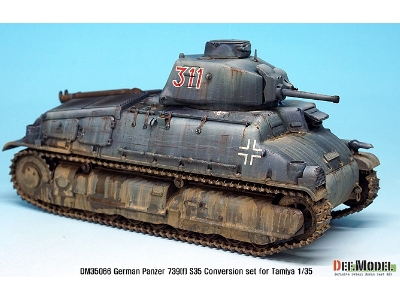 German Panzer 739(F) S35 Conversion Set (For Tamiya 1/35) - image 14
