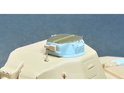 German Panzer 739(F) S35 Cupola Set (For Tamiya 1/35) - image 5