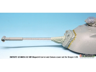 Idf Magach 1 (M48a1) Canvas Cover Set (For Dragon 1/35) - image 6