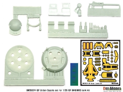 Idf Magach Urdan Cupola Set (For 1/35 Idf M48/M60 Kit) - image 2