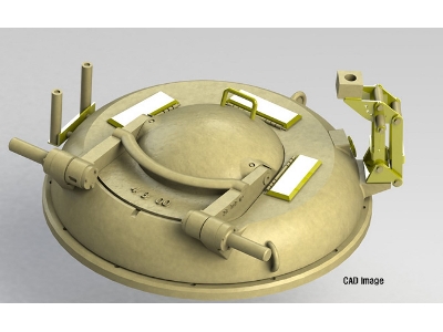 Idf Magach Urdan Cupola Set (For 1/35 Idf M48/M60 Kit) - image 14