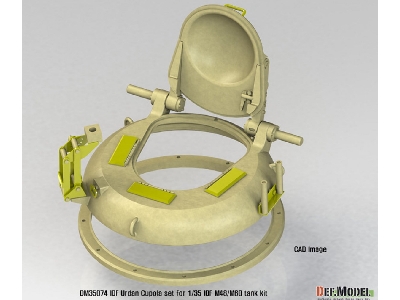 Idf Magach Urdan Cupola Set (For 1/35 Idf M48/M60 Kit) - image 15