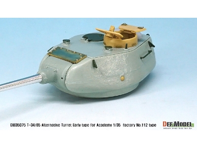 T-34/85 8-part Mold Alternative Turret Set (For 1/35 Academy T-34/85 Factory No.112) - image 5