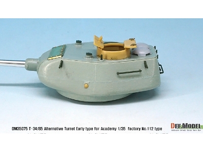 T-34/85 8-part Mold Alternative Turret Set (For 1/35 Academy T-34/85 Factory No.112) - image 6