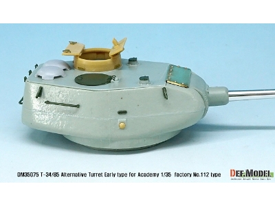 T-34/85 8-part Mold Alternative Turret Set (For 1/35 Academy T-34/85 Factory No.112) - image 10