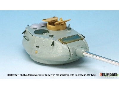 T-34/85 8-part Mold Alternative Turret Set (For 1/35 Academy T-34/85 Factory No.112) - image 11