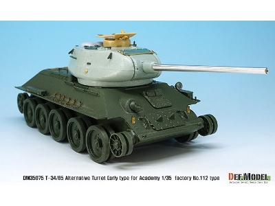 T-34/85 8-part Mold Alternative Turret Set (For 1/35 Academy T-34/85 Factory No.112) - image 14