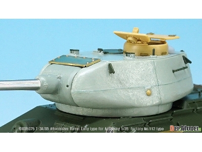 T-34/85 8-part Mold Alternative Turret Set (For 1/35 Academy T-34/85 Factory No.112) - image 15