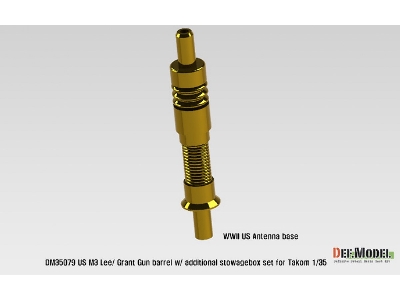 Us M3 Lee/Grant Gun Barrel W/ Additional Toolbox Set (For Takom 1/35) - image 15
